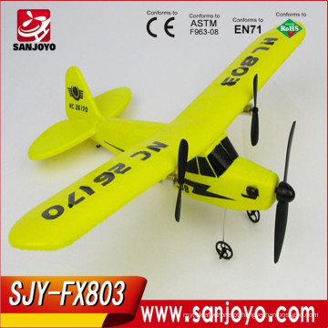 Aviões Rc Popular! 2.4 G Elétrica Epp (material De Espuma) Novo Planador Rc / Fly Fácil &amp; Brinquedos de Avião Leve Produto SJY-FX-803